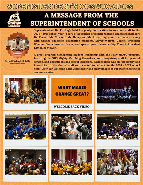 Superintendents 2024 Convocation